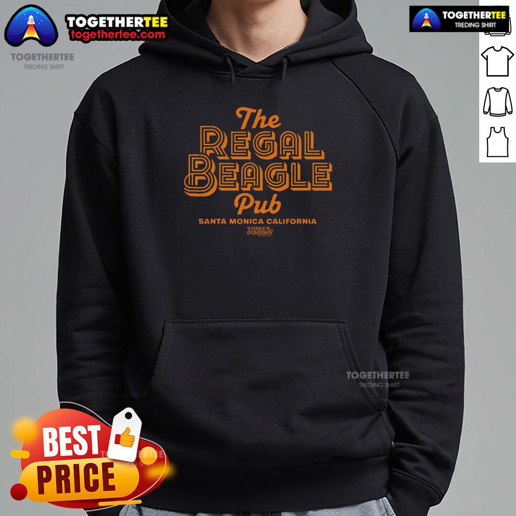 Pretty The Regal Beagle Pub Three's Company Classic Throwback T-Shirt - Image 2