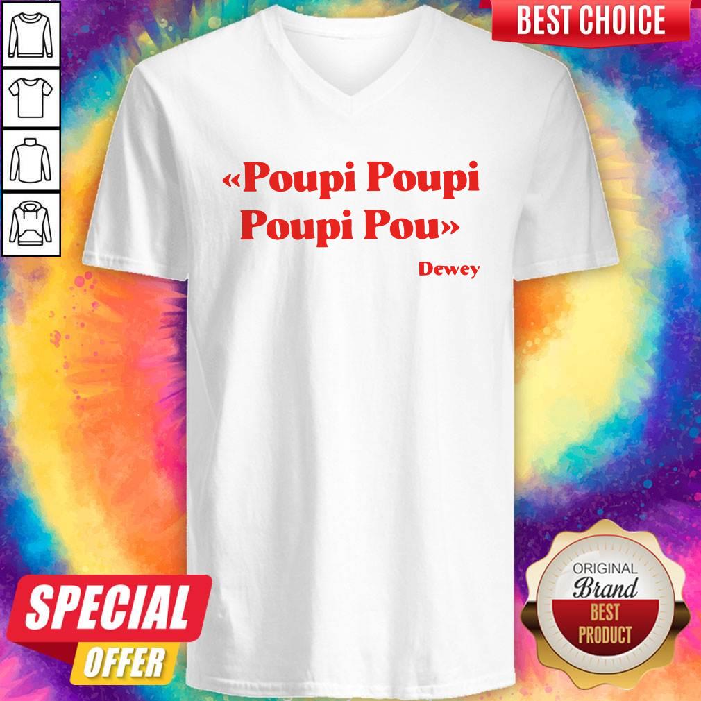 Premium Triple Poupi Poupi Poupi Pou Dewey Shirt - Image 3