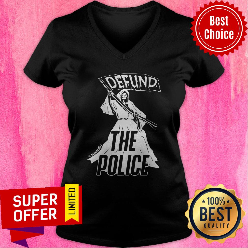 Premium Death Defund The Police Z0ne Shirt - Image 4
