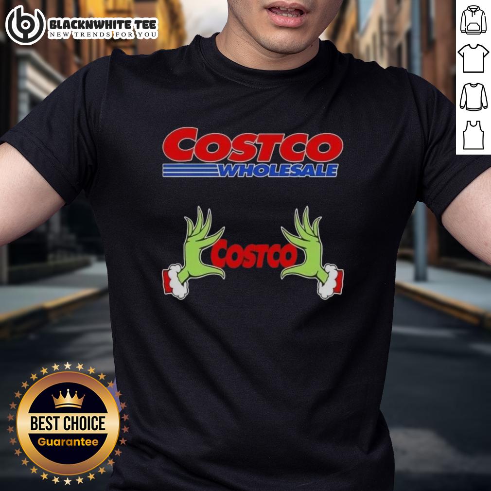 Awesome Grinch Hands Love Costco Wholesale Christmas T-Shirt