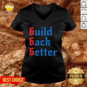 Alternative view of Awesome Build Back Better 666 Anti Globalist Shirt