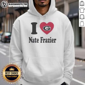 Alternative view of Top Georgia Bulldogs I Heart Nate Frazier T-Shirt