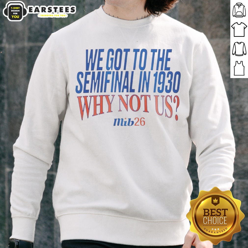 United States Men National Soccer Team 1930 World Cup We Got To The Semifinal Shirt - Image 4
