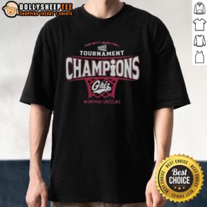Original Montana Grizzlies Mens Basketball 2026 Big Sky Conference Tournament Champions T-Shirt