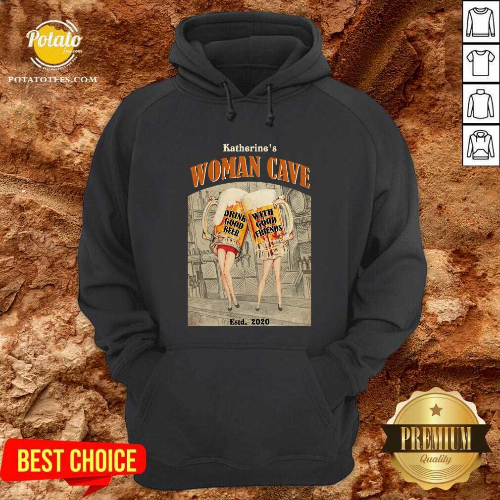Beer Woman Cave Vertical Poster Shirt - Image 5