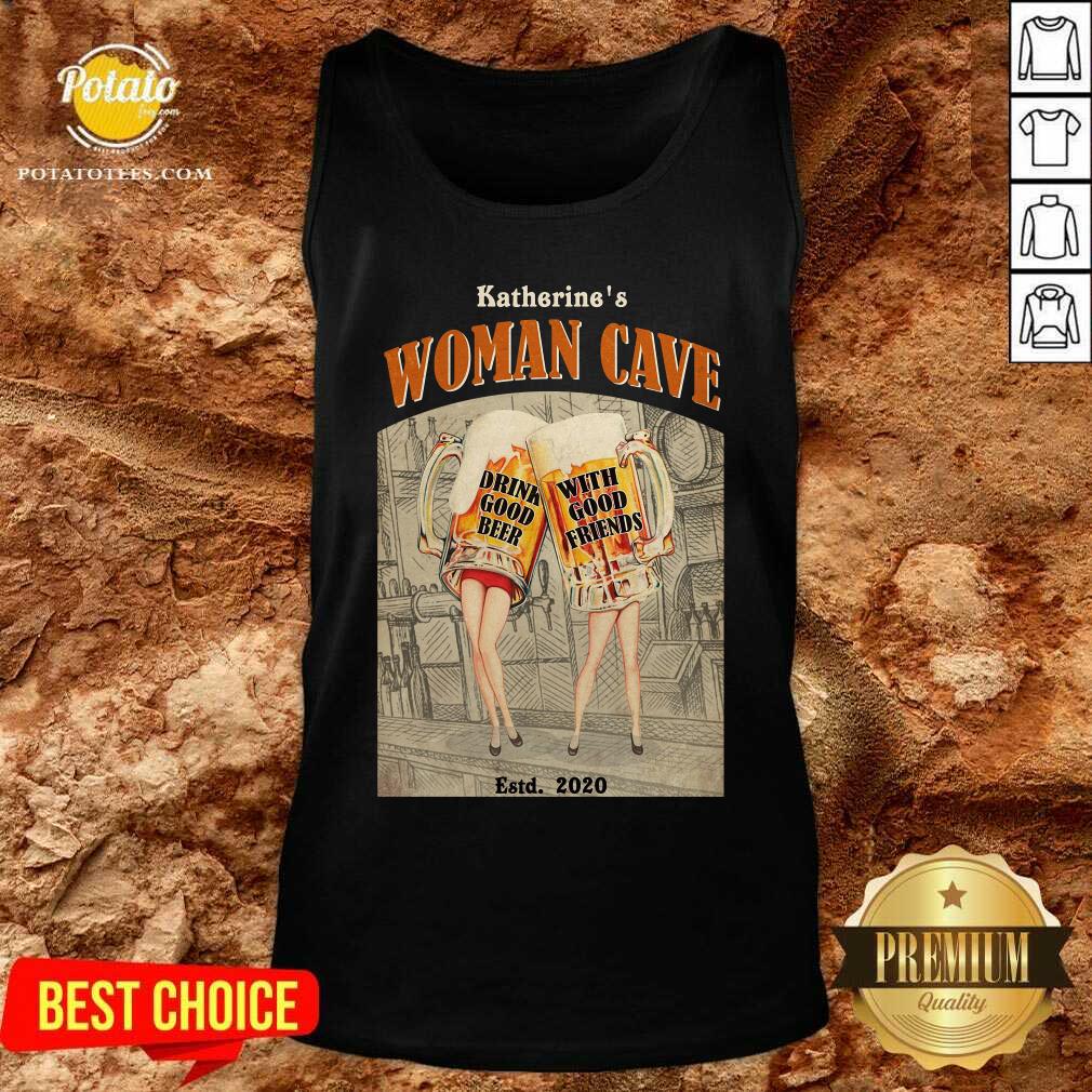 Beer Woman Cave Vertical Poster Shirt - Image 3
