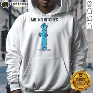 Alternative view of Hot Mr Men Of Roger Hargreaves Mr No Bitches T-Shirt