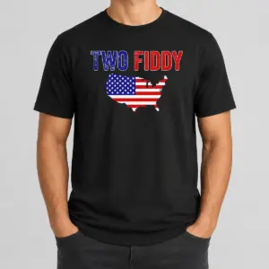Hot United States Map Two Fiddy Shirt
