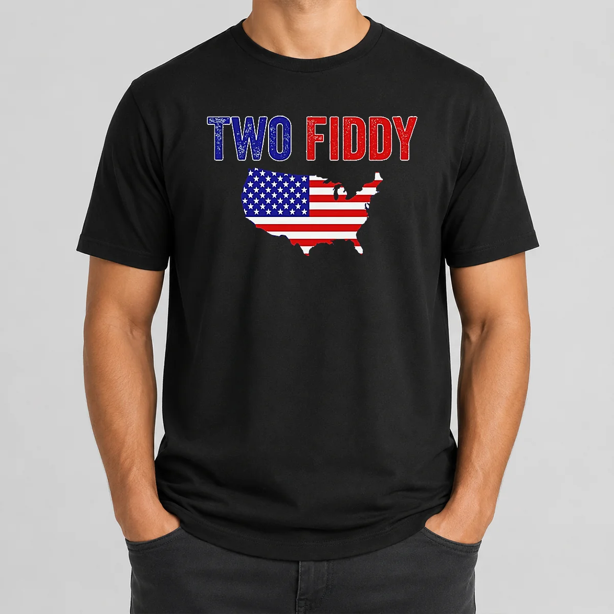 Hot United States Map Two Fiddy Shirt
