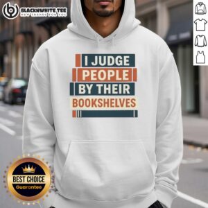 Alternative view of Cute I Judge People By Their Bookshelves T-Shirt