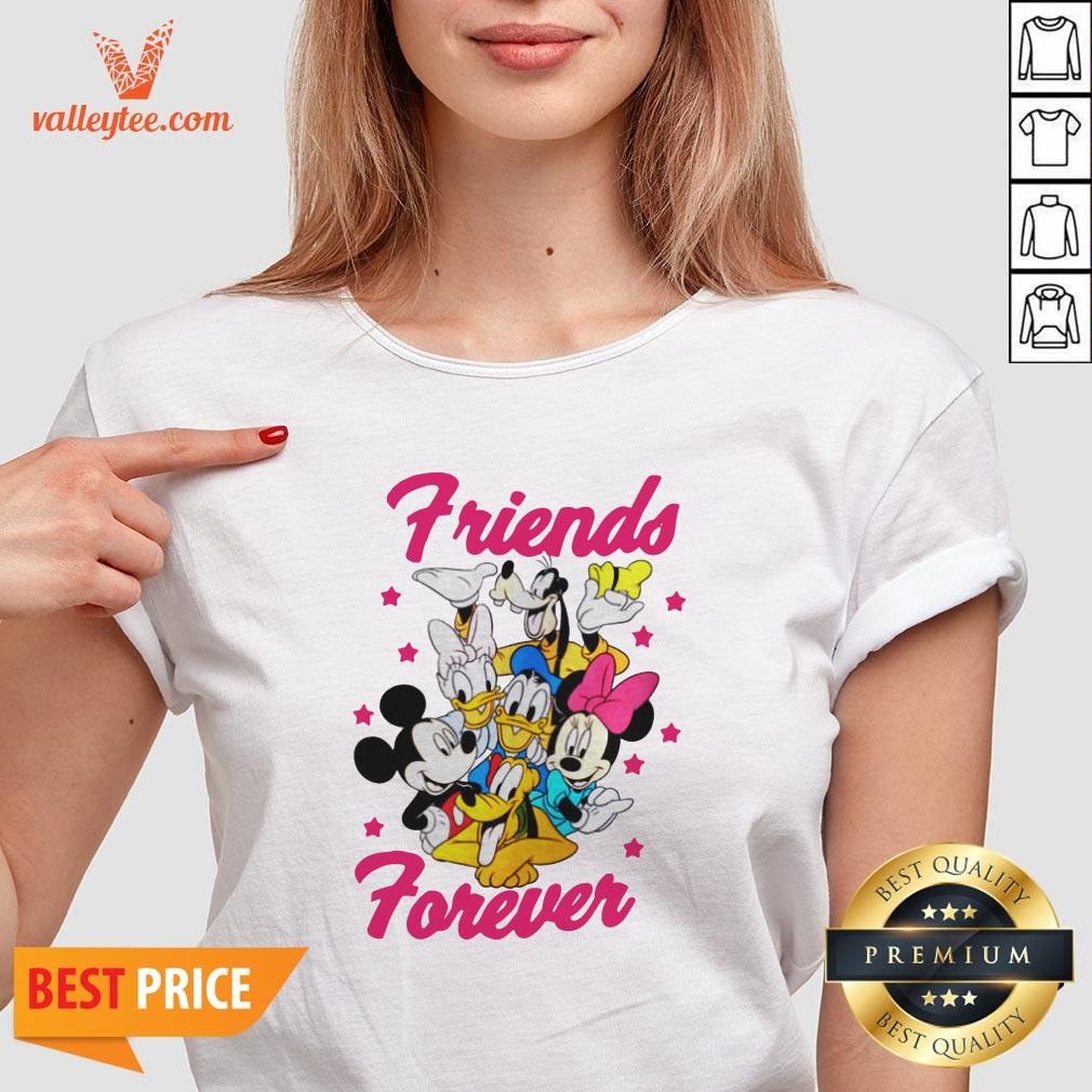 Cute Disney Toddler Girls Mickey And Friends Short Sleeve Shirt - Image 3