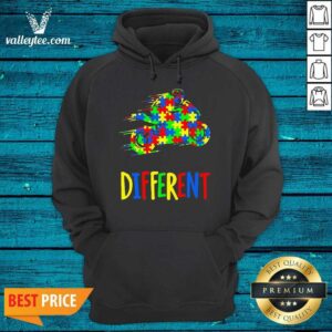 Alternative view of Lovely Its Ok To Be Different Autism Awareness Shirt