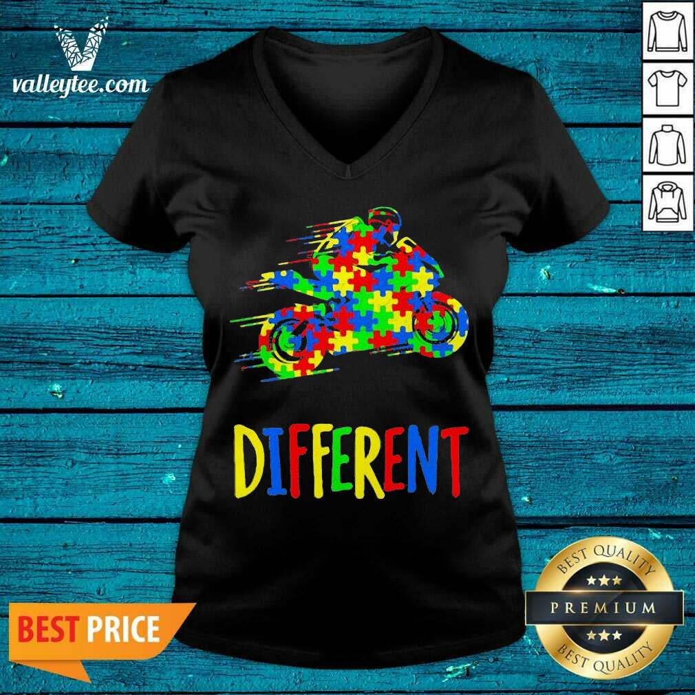 Lovely Its Ok To Be Different Autism Awareness Shirt - Image 3