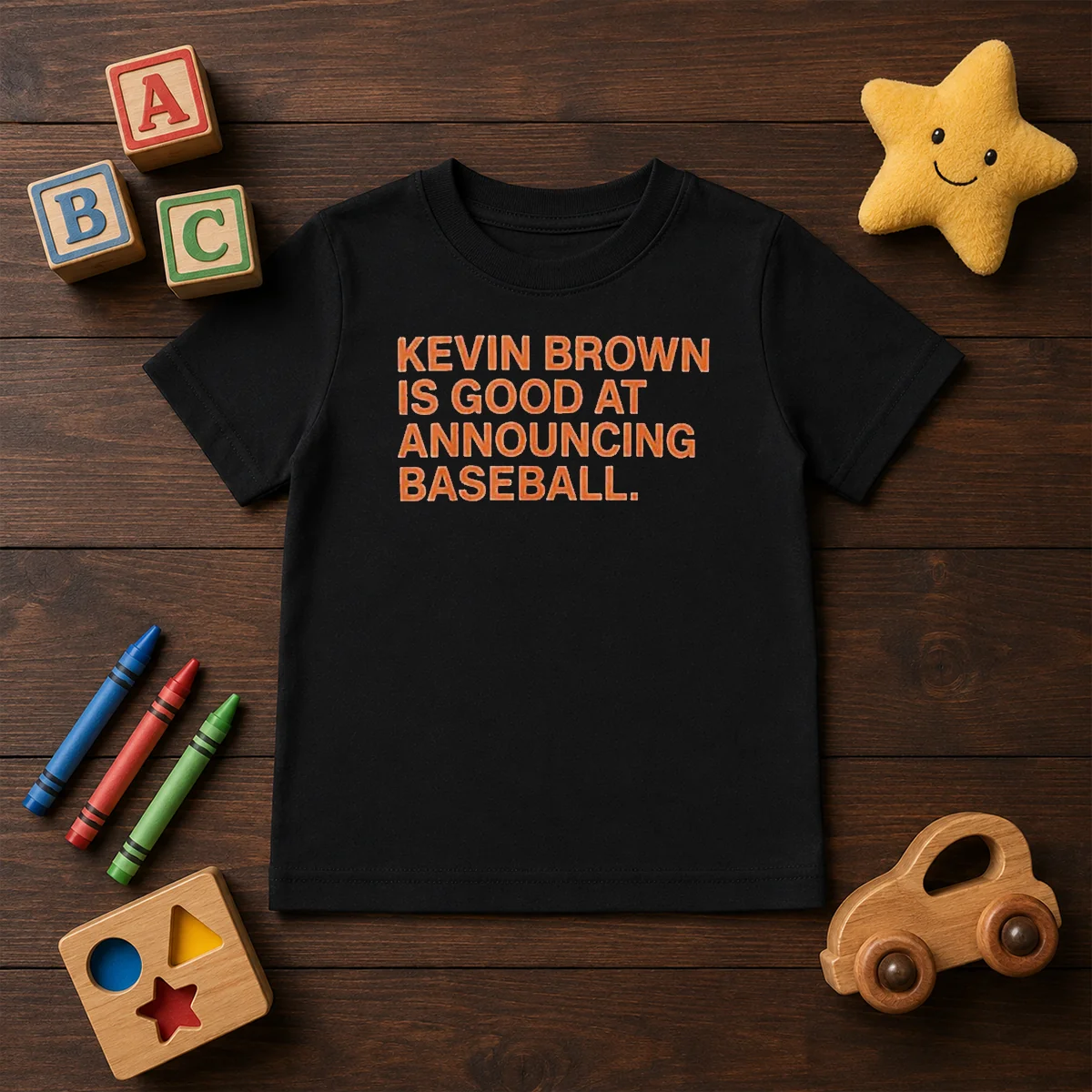 Top Kevin Brown Is Good At Announcing Baseball Shirt - Image 9