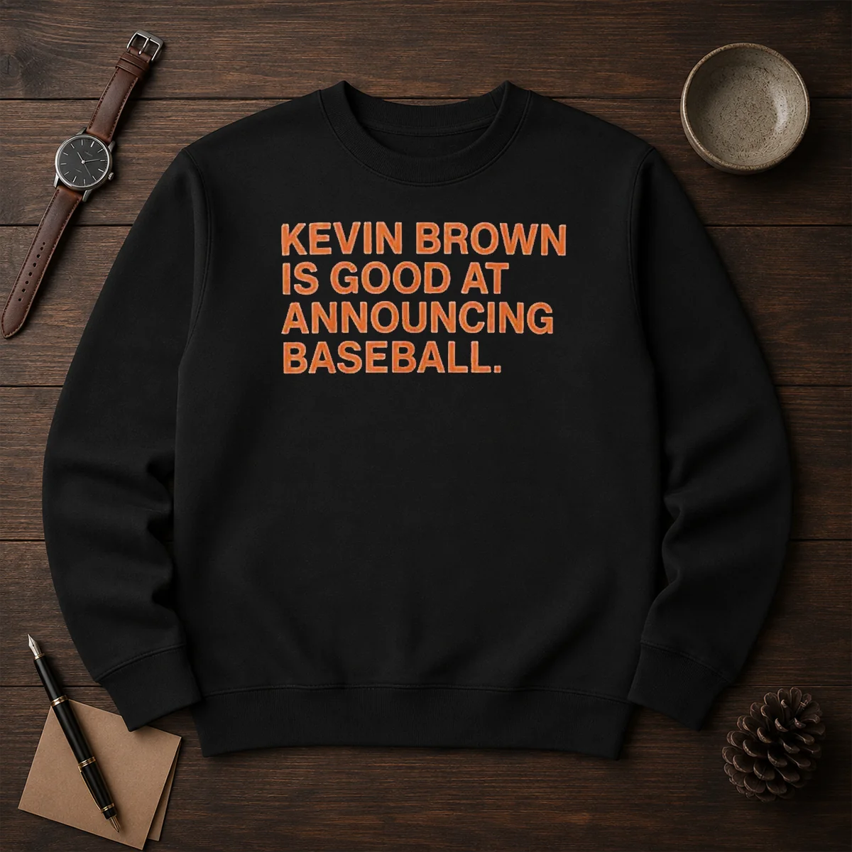 Top Kevin Brown Is Good At Announcing Baseball Shirt - Image 7