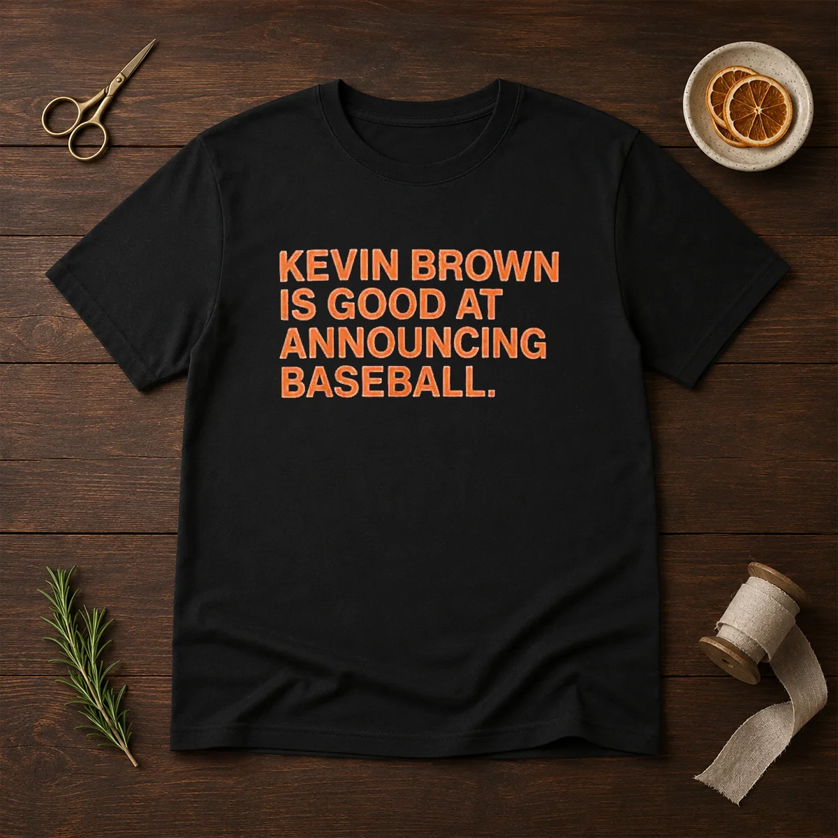 Top Kevin Brown Is Good At Announcing Baseball Shirt