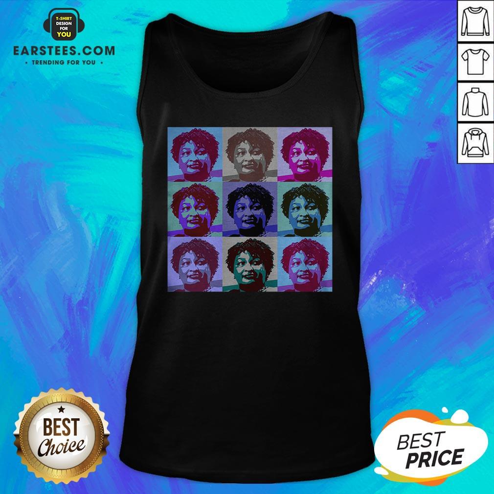 Top Thank You Stacey Abrams Shirt - Image 4