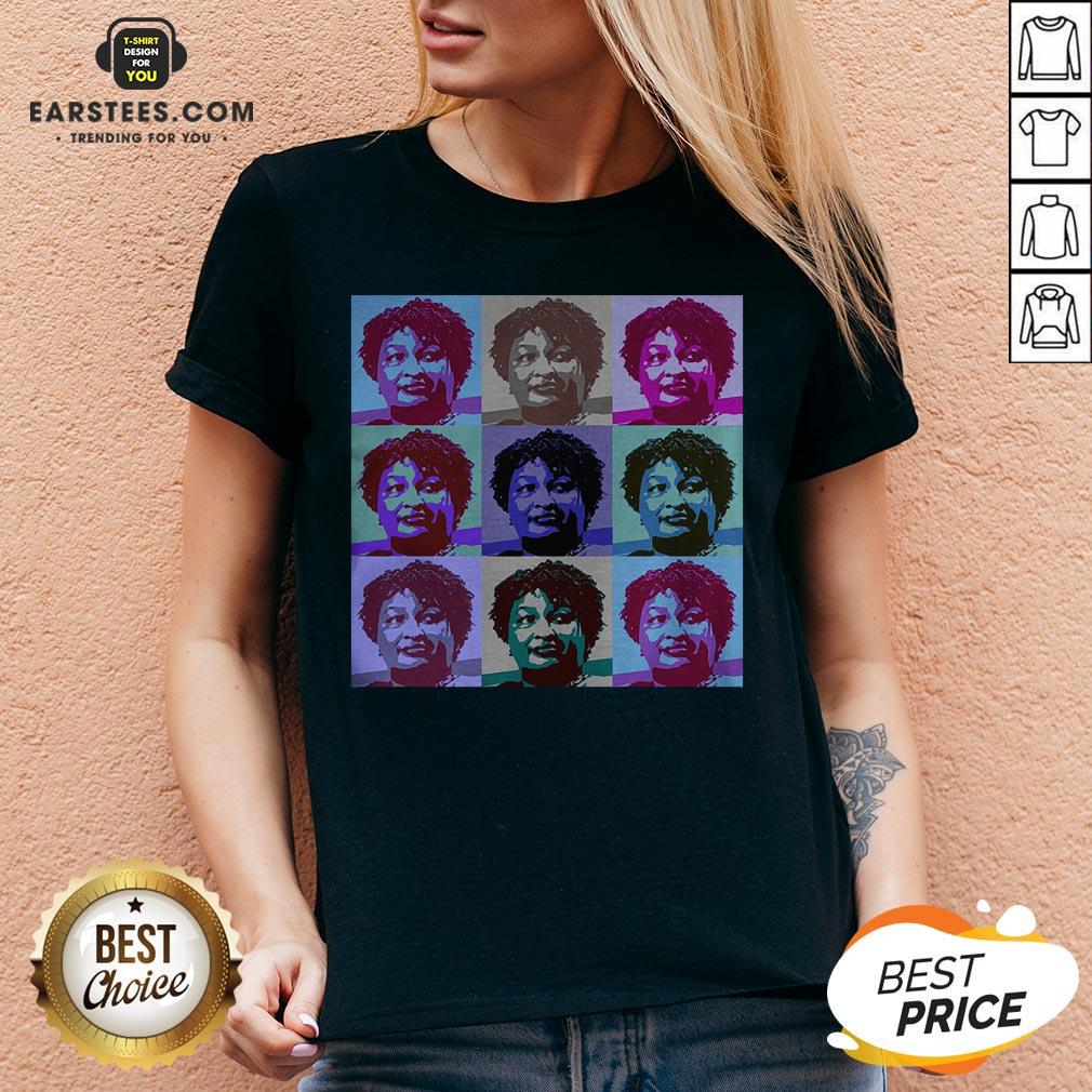 Top Thank You Stacey Abrams Shirt - Image 3
