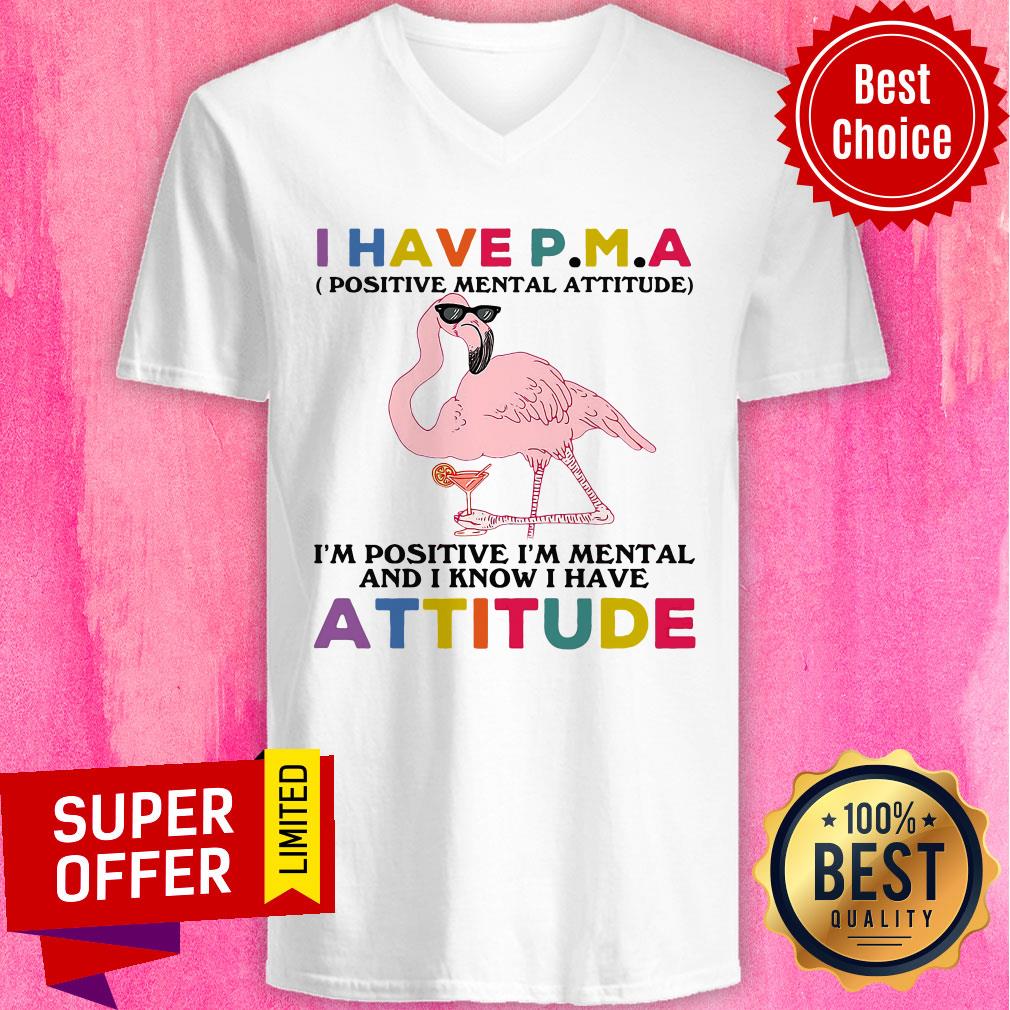 Have P.m.a Positive Mental Attitude I'm Positive I'm Mentally And I Know I Have Attitude Shirt - Image 2