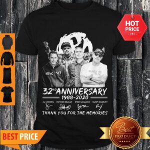 Perfect Pennywise Punk Rock 32nd Anniversary 1988-2020 Signatures Shirt