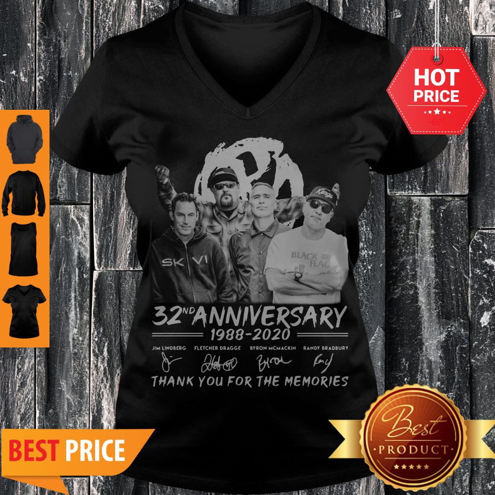 Perfect Pennywise Punk Rock 32nd Anniversary 1988-2020 Signatures Shirt - Image 5
