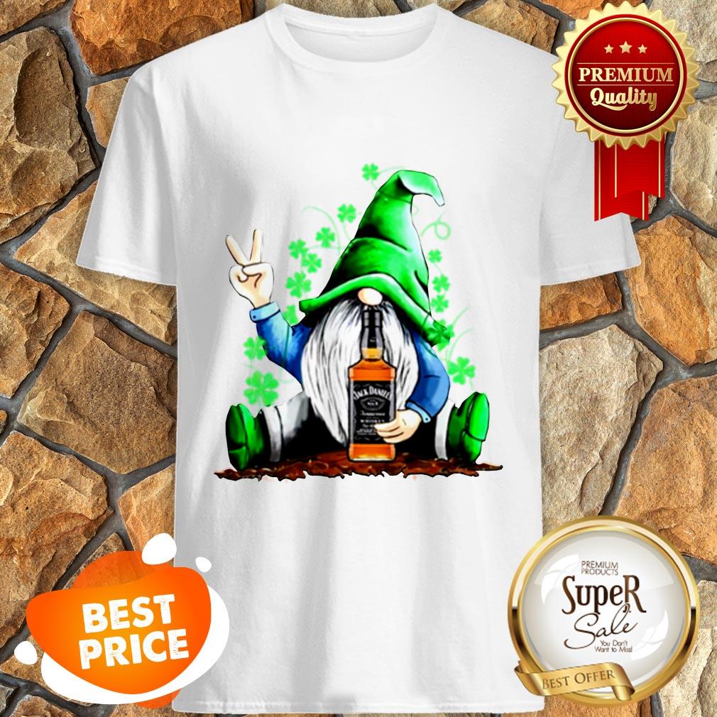 Nice St Patrick’s Day Irish Gnome And Jack Daniel’s Shirt