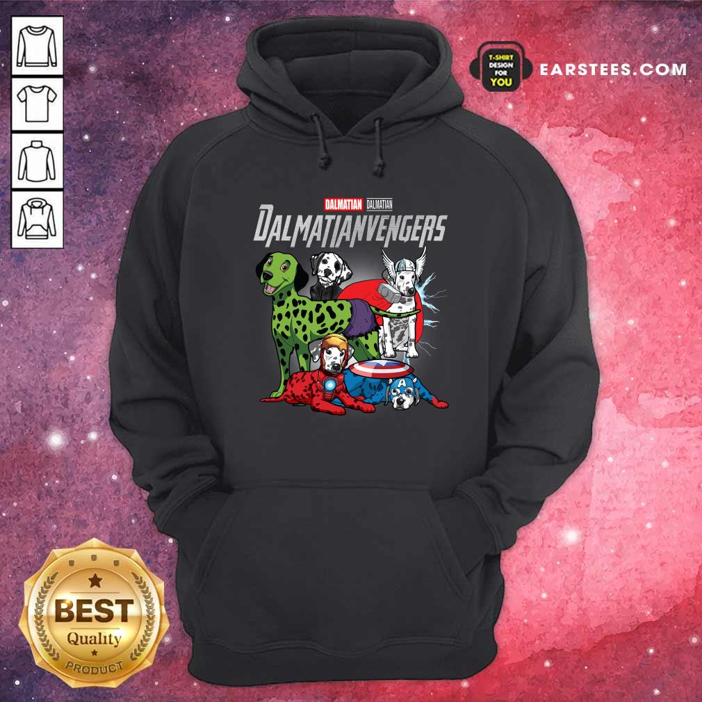 Awesome Dalmatian Marvel Avengers Dalmatianvengers Shirt - Image 2