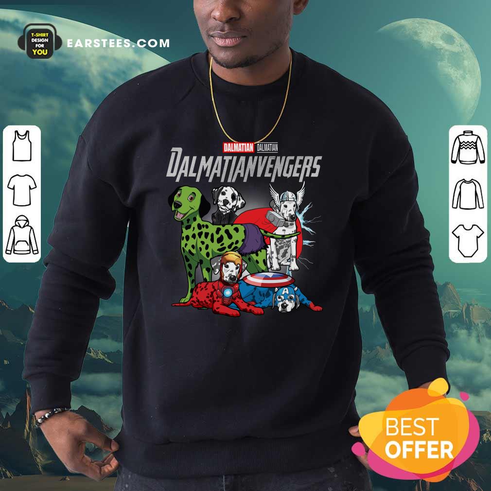 Awesome Dalmatian Marvel Avengers Dalmatianvengers Shirt - Image 5