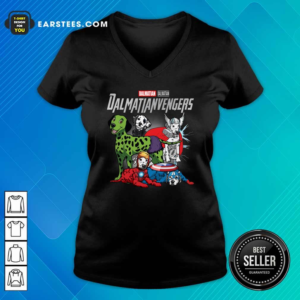 Awesome Dalmatian Marvel Avengers Dalmatianvengers Shirt - Image 3