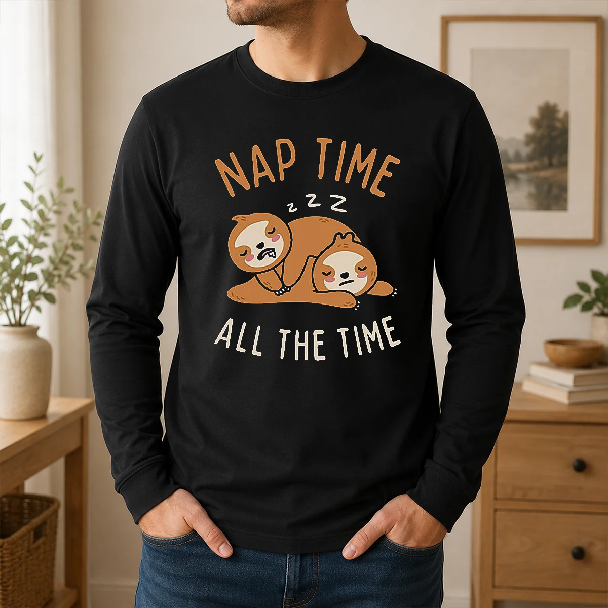 Nice Hot Nap Time All The Time Shirt - Image 6
