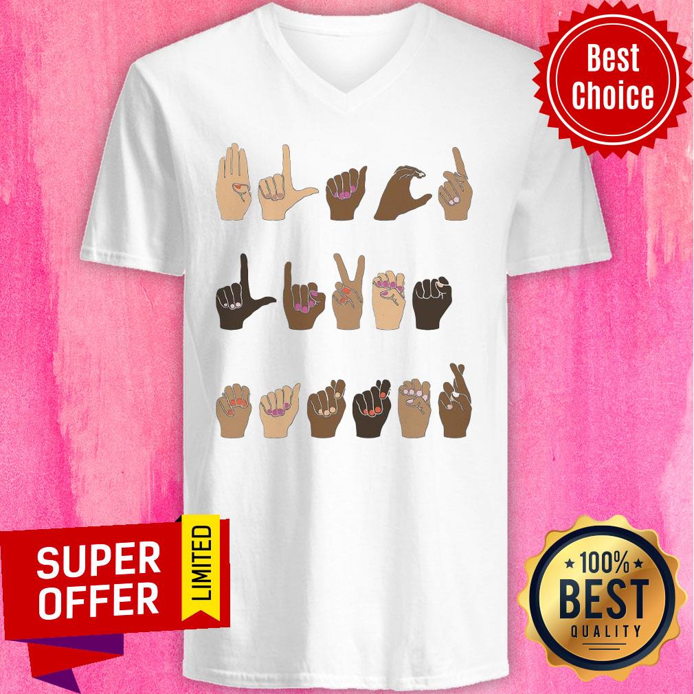Premium Hands Of Love Don’t Miss Out Shirt - Image 4