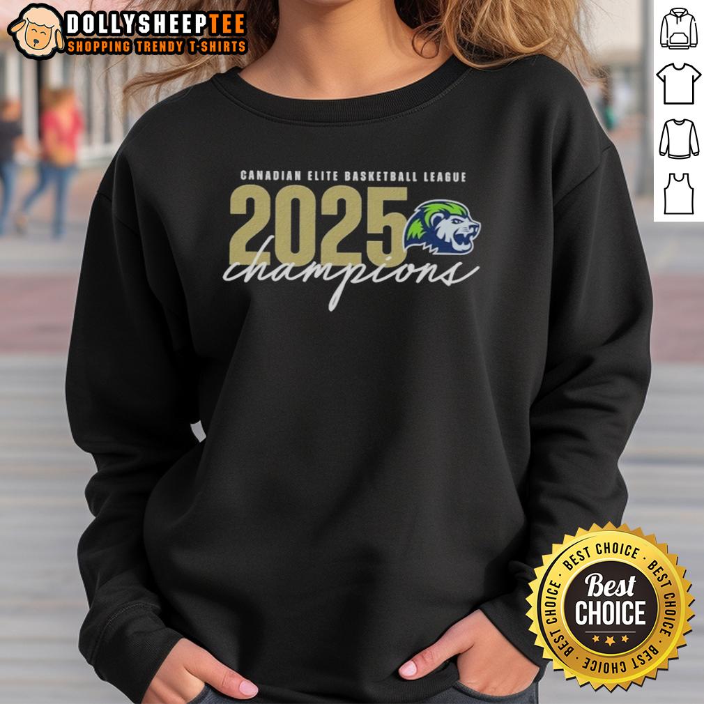 Original Niagara River Lions CEBL Championship 2025 T-Shirt - Image 5
