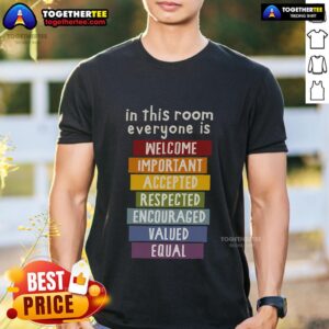 Top Everyone Is Welcome Here Idaho Teacher T-Shirt
