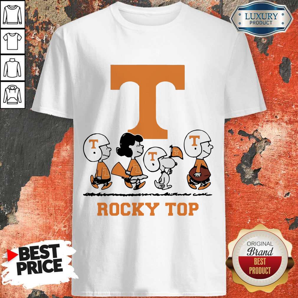 Snoopy The Peanuts Tennessee Volunteers Shirt