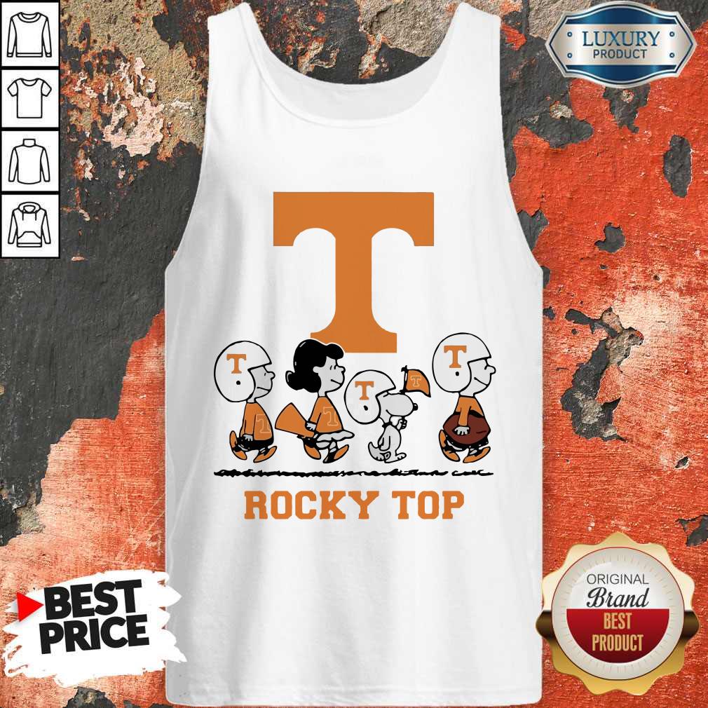 Snoopy The Peanuts Tennessee Volunteers Shirt - Image 4