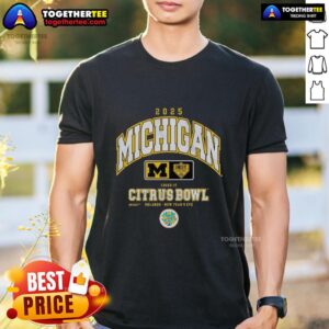 Good Michigan Wolverines Cheez-It Citrus Bowl 2025 T-Shirt