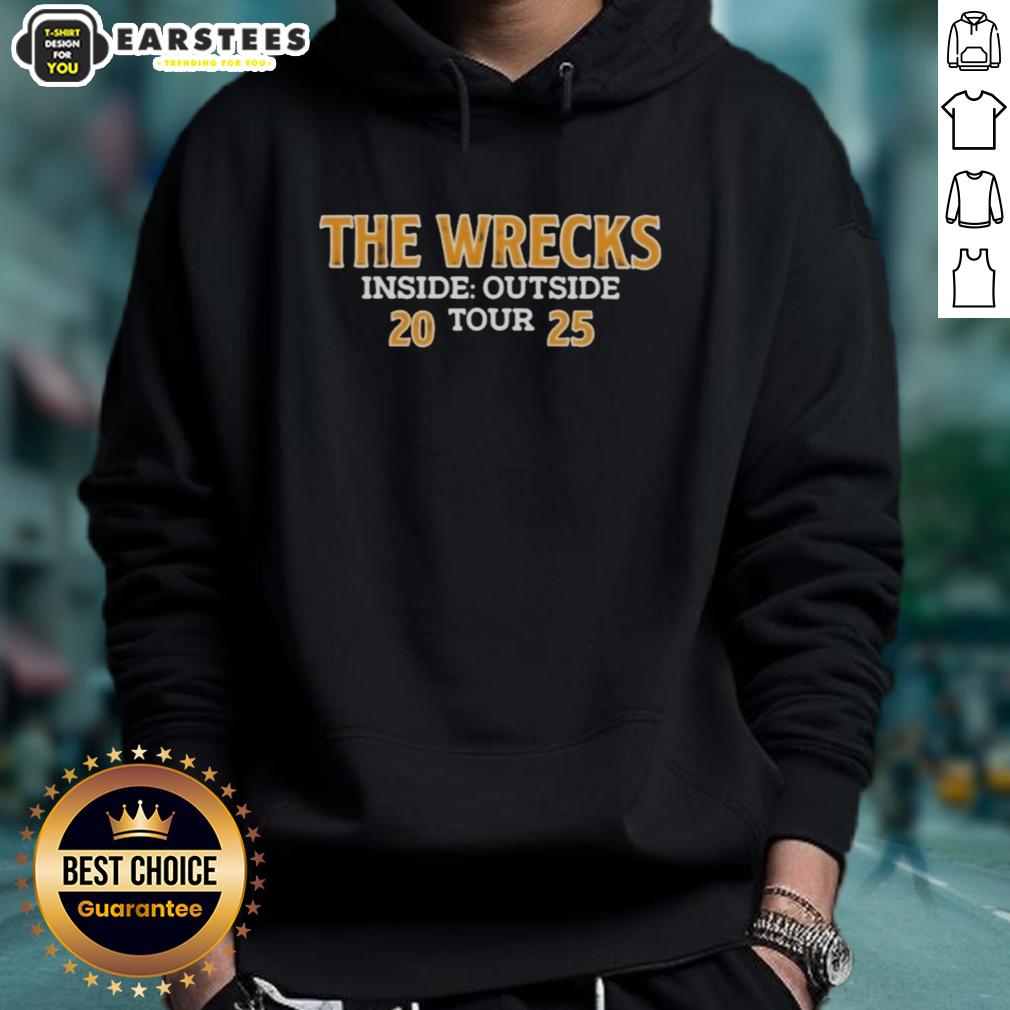Awesome Official The Wrecks Inside Our Side Tour 2025 T-Shirt - Image 2