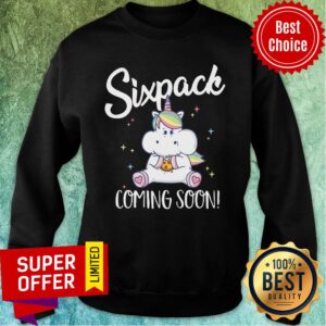Alternative view of Unicorn Sixpack Coming Soon Shirt