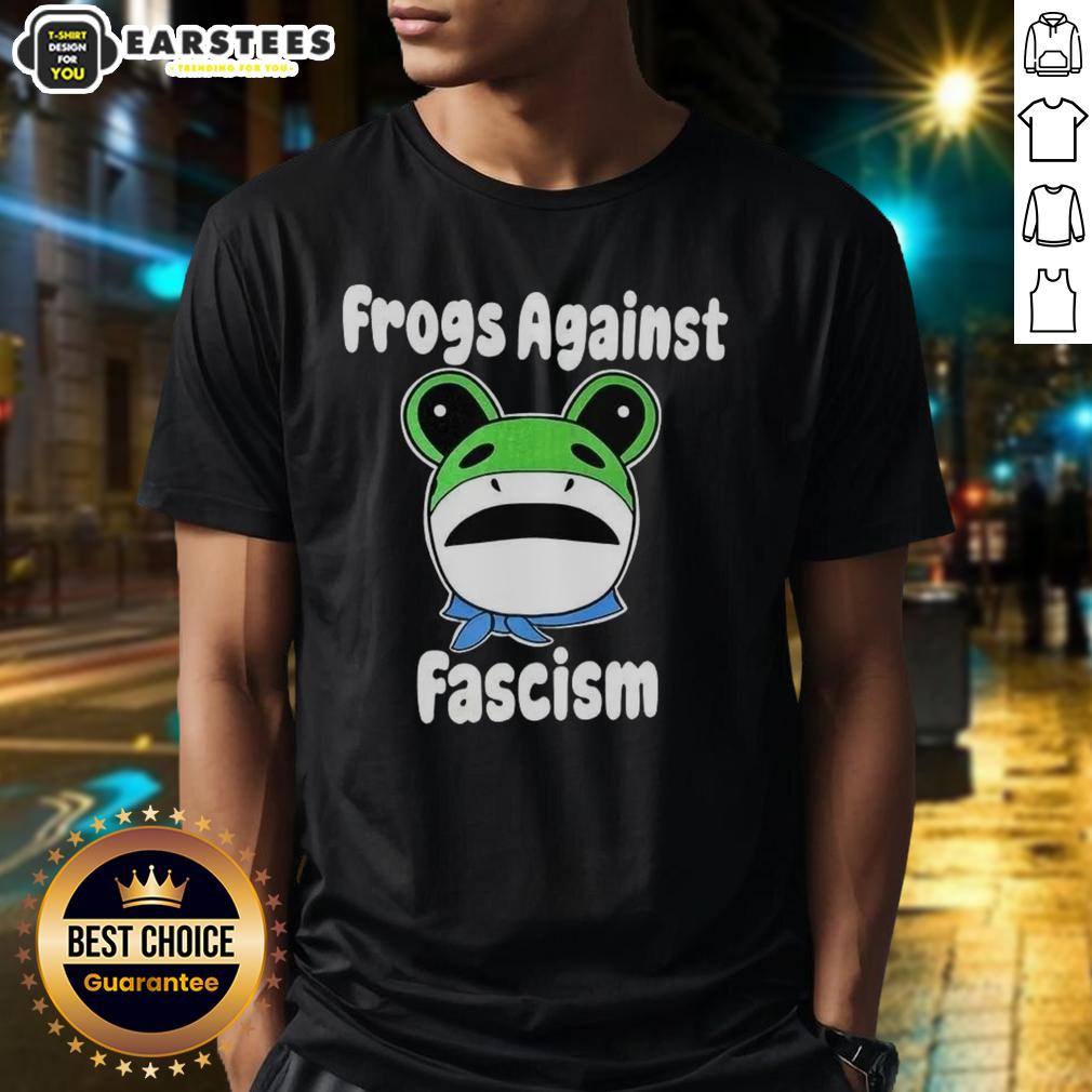Hot Frogs Against Fascism Meme T-Shirt