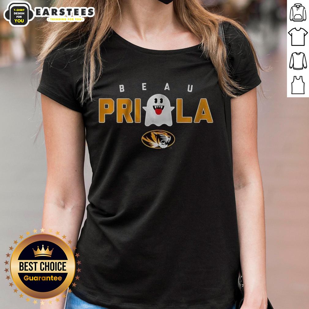 Hot Missouri Tigers Football Beau Pribula Boo Ghost Halloween T-Shirt - Image 3