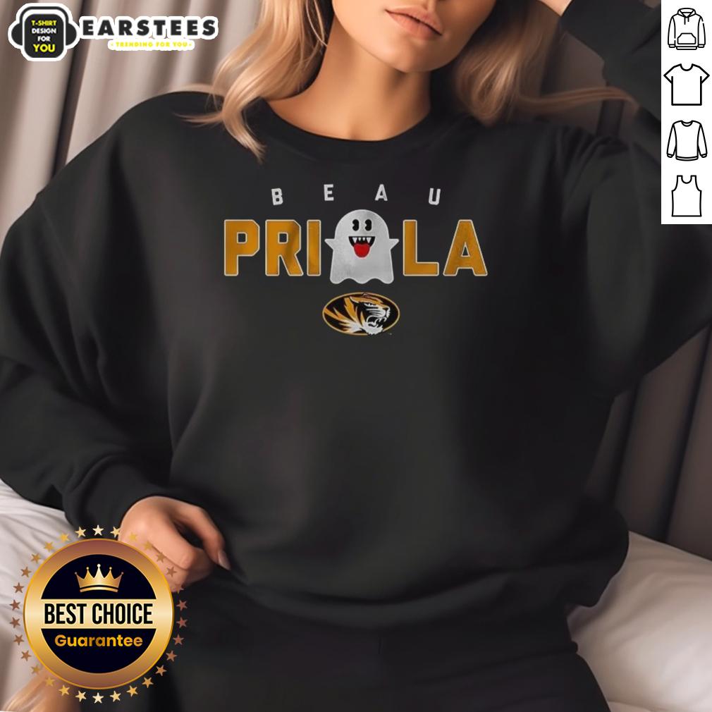 Hot Missouri Tigers Football Beau Pribula Boo Ghost Halloween T-Shirt - Image 5
