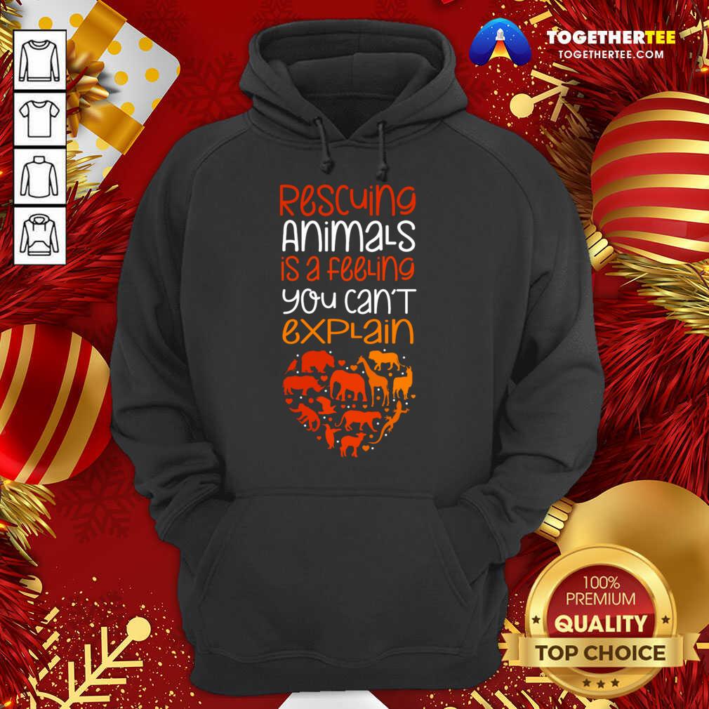 Great Rescuing Animals Quote Animal Rescue T-Shirt - Image 5