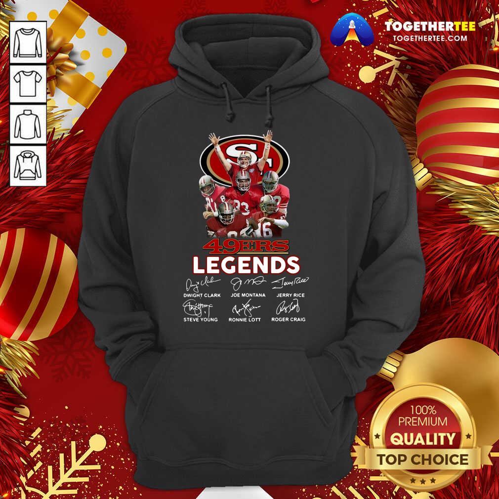 Great San Francisco 49ers Legends Signatures Shirt - Image 5