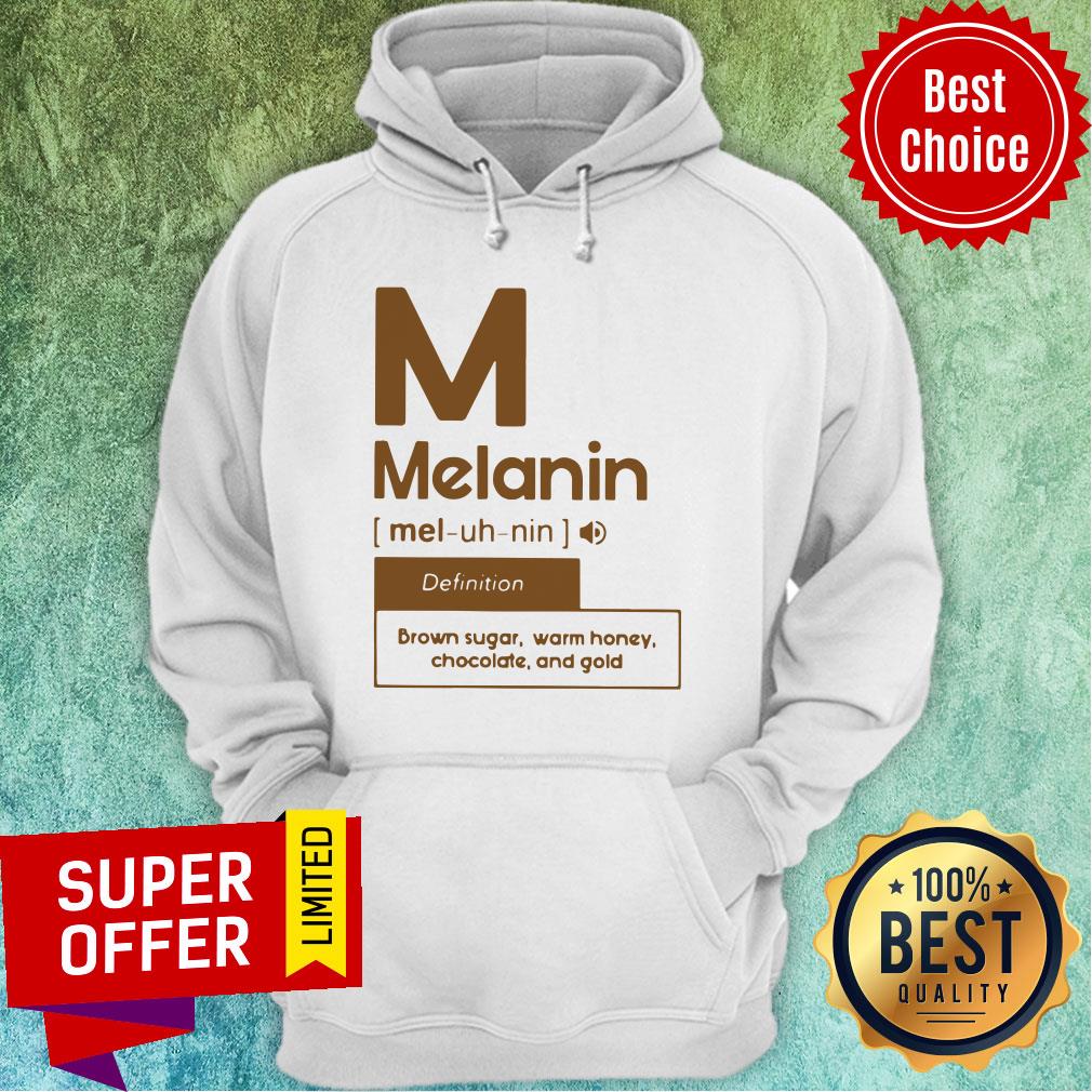 Nice M Melanin Brown Sugar Warm Honey Chocolate And Gold Shirt - Image 5