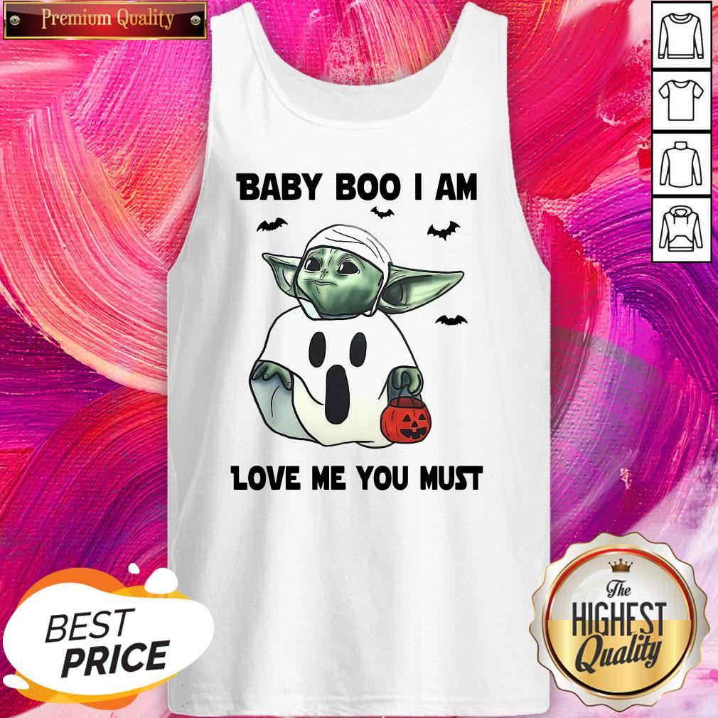 Wonderful Baby Yoda Baby Boo I Am Love Me You Must Shirt - Image 3