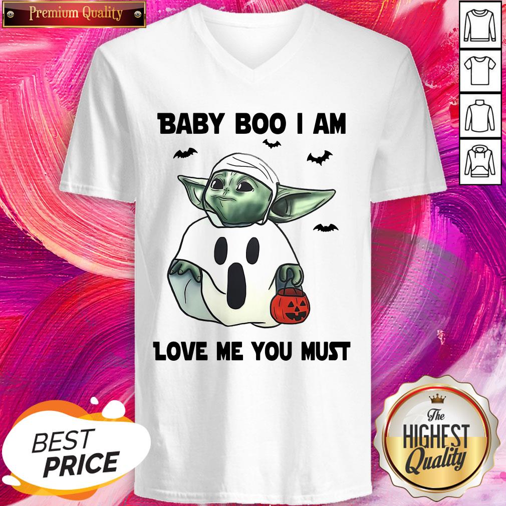 Wonderful Baby Yoda Baby Boo I Am Love Me You Must Shirt - Image 2