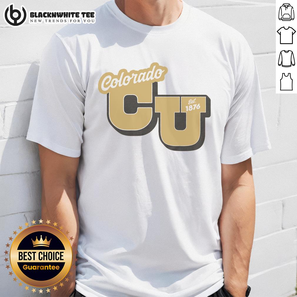 Nice Colorado Est 1876 Old Gold T-Shirt