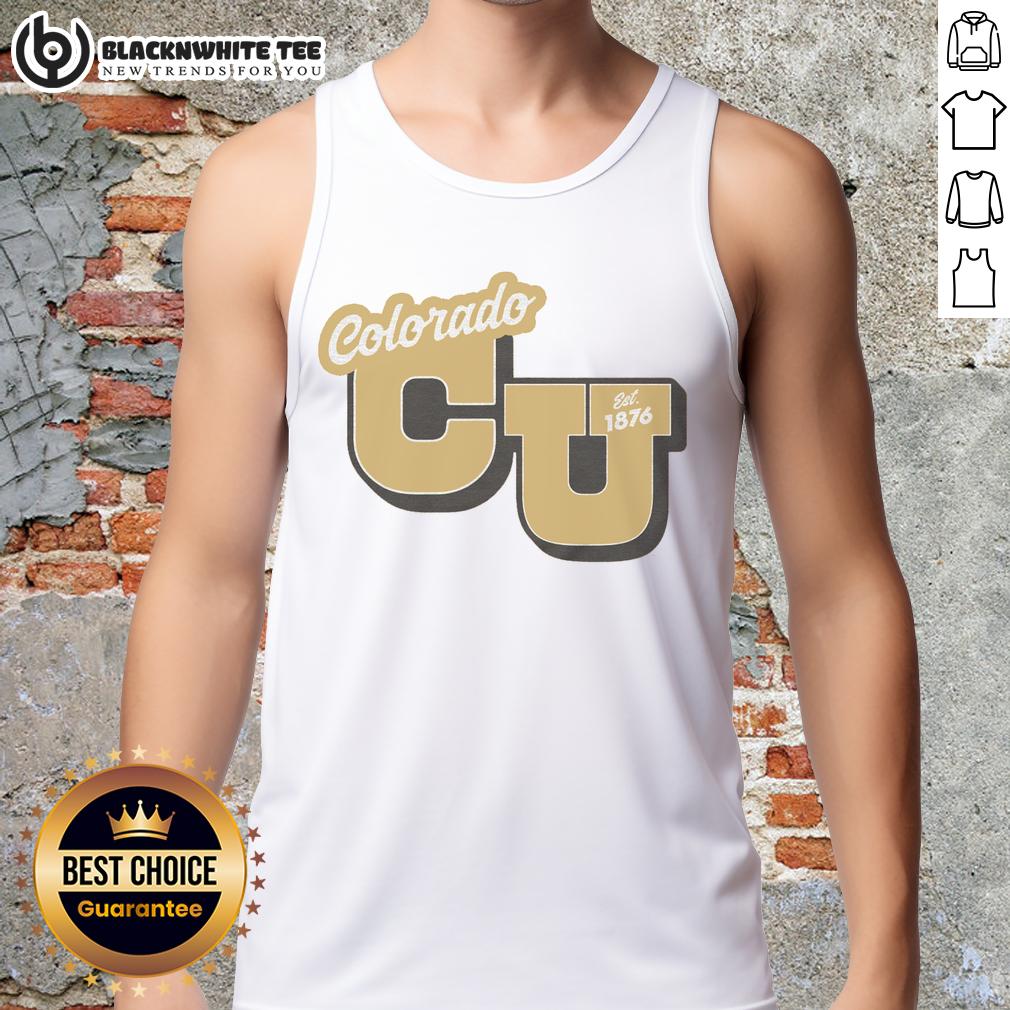 Nice Colorado Est 1876 Old Gold T-Shirt - Image 4
