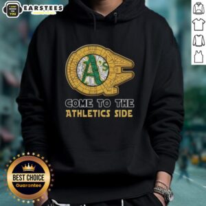 Alternative view of Good Star Wars Come To The Oakland Athletics Side T-Shirt
