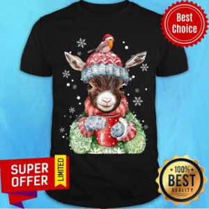 Premium Goat Warm Winter Gift For Farm Animal Lover Shirt
